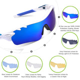Sport Sunglasses -  Polarized Sunglasses for Men Women Cycling Sunglasses