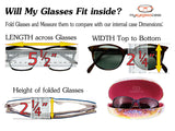 Premium Sunglasses Case Collection | Hard Medium & Large | For Men & Women