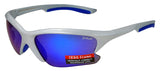JM22 Sport Wrap Sunglasses Mirror lens TR90 Unbreakable