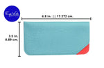 5 Pack Soft Slip In Eyeglass Cases For Women In A Variety Of Colors And Designs
