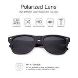 Men Wayfarer Polarized Sunglasses Women 100% UV 400 Protection Sunglasses