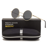 John Lennon Vintage Round Polarized Hippie Sunglasses Small Circle Sun Glasses