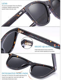Chic Retro Polarized Sunglasses for Women MenDesigner Sunglasses with Case100% UV400 Protection