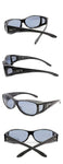 Unisex Wear Over Prescription Glasses Rx Glasses Polarized Sunglasses 8953