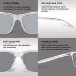 Unisex Wayfarer Style Polarized Sunglasses Fashion Rimmed Glasses UV 400 8200