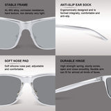 Unisex Wayfarer Style Polarized Sunglasses Fashion Rimmed Glasses UV 400 8200