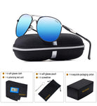 Aviator Polarized Sunglasses for Men and Women,UV Protection Oversize Eyewear,Sports Sunglasses