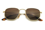 Aviator Hexagonal flat lenes Sunglasses