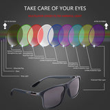 Vintage Oversized Wayfarer Polarized  Driving Sunglasses for Men Women with UV Protection Retro Square Sun Glasses