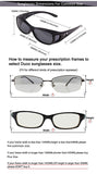 Unisex Wear Over Prescription Glasses Rx Glasses Polarized Sunglasses 8953