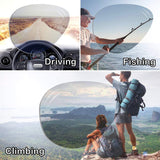 Steampunk Round Sunglasses, Vintage Hippie Circle Sunglasses with Metal Frame for Men Women