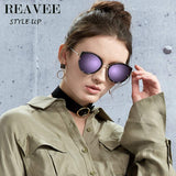 Polarized Sunglasses for Women Semi Rimless Sunglasses/Cat Eye Sunglasses/Retro Round Sunglasses UV Protection Eyewear