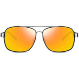 Men's Polarized Aviator Sunglasses Rectangular for Men Driving Fishing Golf