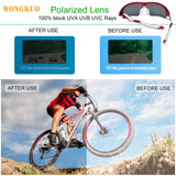 Polarized Sunglasses Men Women Sport Glasses 3 Interchangeable Lenses