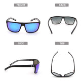 Wayfarer Sunglasses 62mm Polarized Sunglasses TR008
