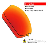 Men's Replacement Lenses for Oakley Flak Jacket Sunglass - 12 Options