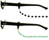 Czech Beads & Chains, Eyeglass Retainer, Assortment(1), 2pk mix, w/Cloth & Screwdriver