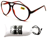 E3015-VP  Turbo Aviator Reading Glasses