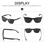 Wayfarer Polarized Sunglasses UV Protection Sports Floating Cycling TM