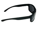 - Sport Sunglasses Black Wrap Around Rectangle Frame Great for Outdoors, Cycling, Fishing, Jogging