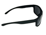 - Sport Sunglasses Black Wrap Around Rectangle Frame Great for Outdoors, Cycling, Fishing, Jogging
