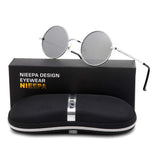 John Lennon Vintage Round Polarized Hippie Sunglasses Small Circle Sun Glasses
