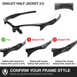 MaxGrip Temple Sleeve/Nose Pad Kit for Oakley Half Jacket 2.0  Multiple Options