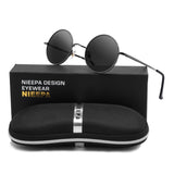 John Lennon Vintage Round Polarized Hippie Sunglasses Small Circle Sun Glasses