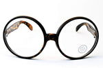 V3094-vp  2 3/8 Oversized Round Eyeglasses