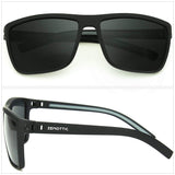 Cool Oversized Square Sunglasses for Men Women Polarized UV Protection 60mm