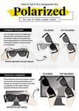 LM1573 62mm Polarized Oversized Aviator Sunglasses