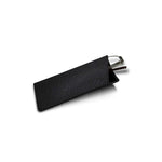 - Genuine Leather Thin Eyeglass Case and Holder - Granulated Leather