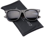 - Polarized Reflective Revo Color Lens Large Horn Rimmed Style Sunglasses