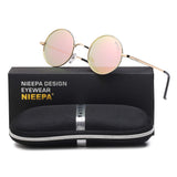 John Lennon Vintage Round Polarized Hippie Sunglasses Small Circle Sun Glasses