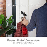 Magnetic Aviator Sunglasses - Lightweight, Flexible and Polarized