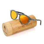 Bamboo Sunglasses Wayfarer Polarized Glasses New Style Eyewear