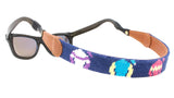 Hand-Stitched Needlepoint Sunglass Strap Retainer