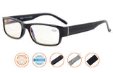 UV Protection,Anti Blue Rays,Reduce Eyestrain,Spring Hinges,Computer Reading Glasses