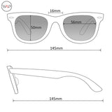- Full Mirror Lens Reflective Rimless Clubmaster Sunglasses