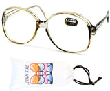 E3035-vp  Oversized Reading Eyeglasses