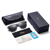 Chic Retro Polarized Sunglasses for Women MenDesigner Sunglasses with Case100% UV400 Protection