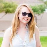 Round Reflective Wood Sunglasses For Women & Men with Special One Piece Style Polarized Lens and with Wood Box