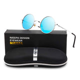 John Lennon Vintage Round Polarized Hippie Sunglasses Small Circle Sun Glasses