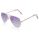 Aviator Sunglasses For Kids Boys And Girls Gradient Lens Glasses UV Protection