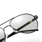 Men's Photochromatic Polarized Aviator Sunglasses UV Protection