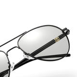 Men's Photochromatic Polarized Aviator Sunglasses UV Protection