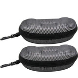 Sport Portable Travel Zipper Sunglasses/Eyesglasses Hard Case Box Bag With Hook
