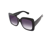 Square Oversized sunglasses for women multi tinted thick frame