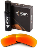 Polarized Ikon Iridium Replacement Lenses for Oakley Badman Sunglasses - Multiple Options