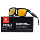 Square Polarized Wayfarer Sunglasses For Mens Womens Unisex Fashion Fishing Sports UV400 Sun Glasses With Case